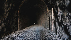 old railway tunnel