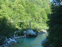 Bridge over Soca near Camp Lazar