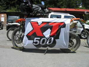 xt500 flag on ktm